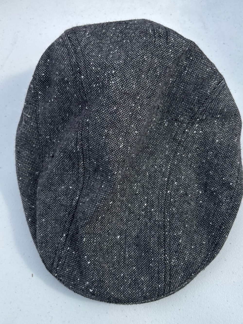 Apt. 9 Speckled Charcoal Gray Tweed Flat Cap